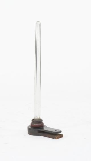 Insulating stand from Franklin's electrostatic machine