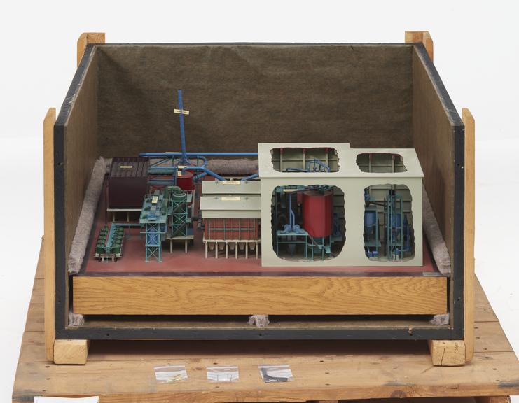 Simon-Carves-Monsanto contact process sulphuric acid plant, c 1952.