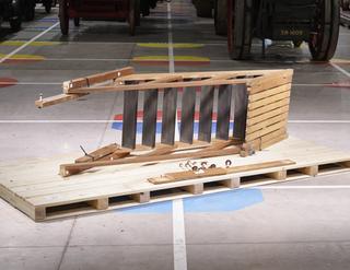 Staircase for the Aerial Tuning Inductor from the Rugby Radio Station, 1943-1966