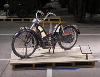 Two-stroke Pullin motor cycle