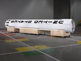 First Stage of Scout Rocket
