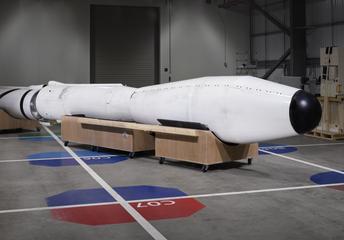Third Stage and Heatshield from Scout Rocket
