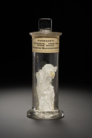 White specimen used as cold creams