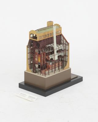 Model of Woodall-Duckham Continuous Vertical Retorts