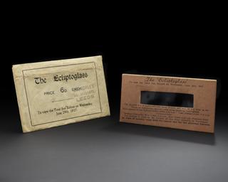 Ecliptoglass eclipse viewer and envelope