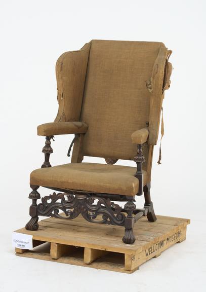 Adjustable easy chair, Belgian, 19th century