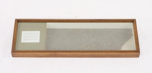 Tray of ball bearings