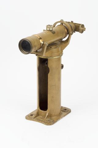 Fixed telescope for fitting to base of large spectrometer by E.R.Watts and Son (1921)