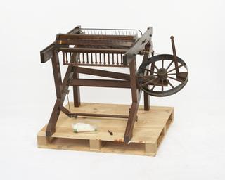 Reproduction of Hargreaves's original Spinning Jenny