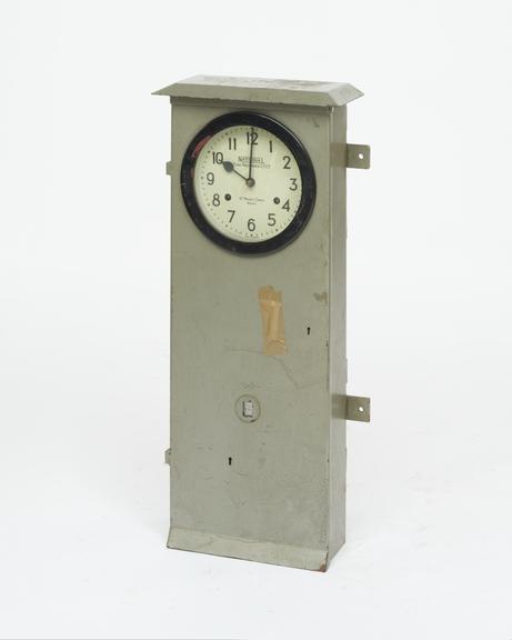 Time recorder, Bundy type. (National Key Recorder)