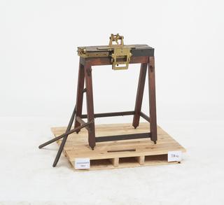 Straight line dividing engine, Ramsden type