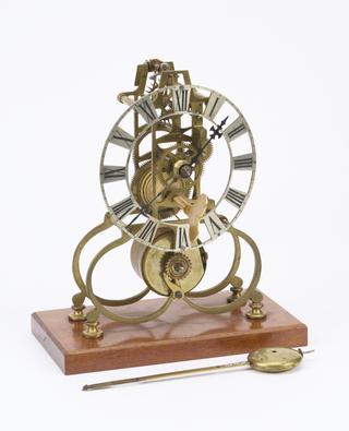 Skeleton Pendulum Clock