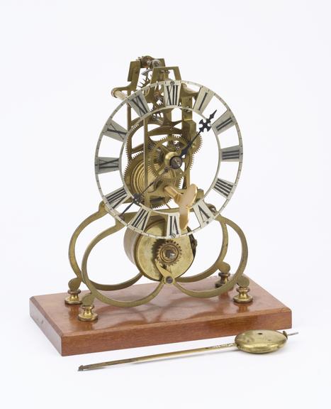 Skeleton Pendulum Clock