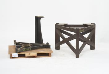 Part of circular instrument dividing engine.