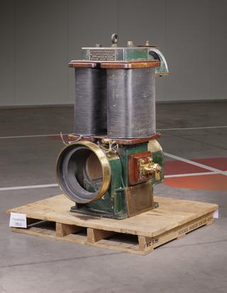 Dynamo from Parsons' Axial Flow Steam Turbine