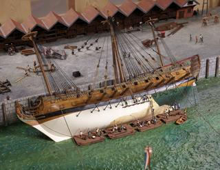 Model of a 60-Gun Ship