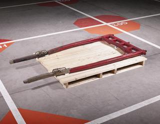 Drawbar for Brooke Bond Van