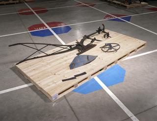 Single furrow RNF horse plough