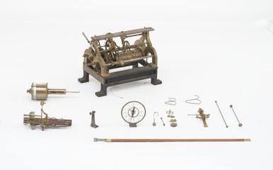 Pneumatic parent clock by Collin