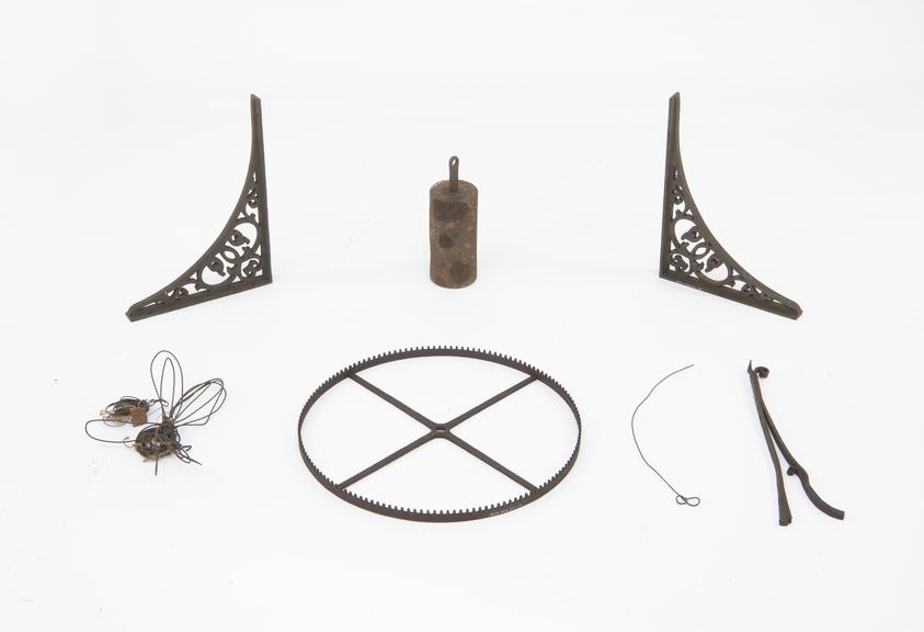 Works of clock (dated 1671) removed from St. Giles