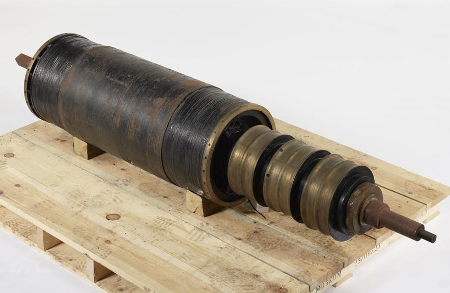 Main Generator Shaft for Parsons Three-Phase Turbo-Alternator