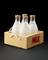 Milk bottle shaped fridge magnet