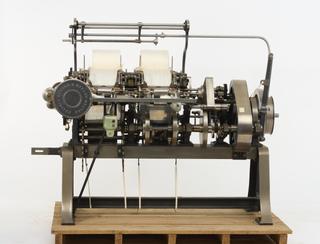 Main part of combing machine by Dobson and Barlow Ltd.