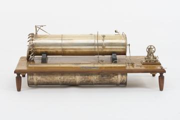 Silver-Plated Model of a Pressure Creosoting Plant for Wood