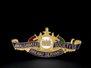 Badge, Amalgamated Society of Railway Servants