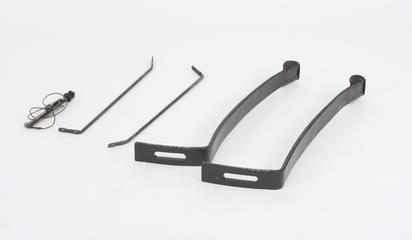 Parts possibly associated with the three bells set up in connection with the Wells Cathedral clock