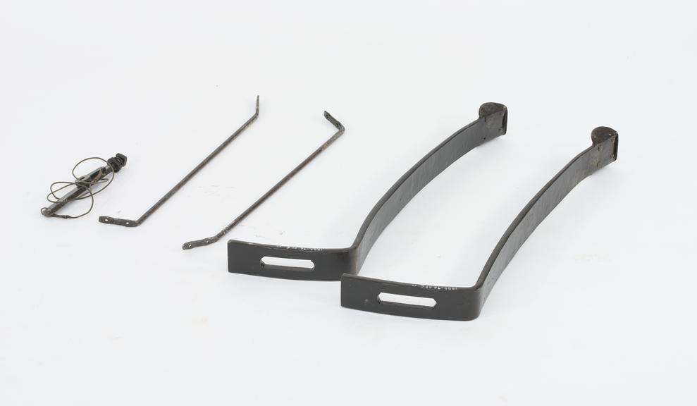 Parts possibly associated with the three bells set up in connection with the Wells Cathedral clock