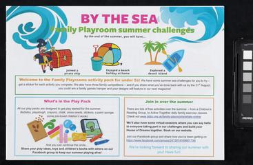 By the Sea Family Playroom Summer Challenge by Bromley by Bow Centre