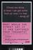 What would the street say if had captured your thoughts? poster from Bromley by Bow Centre