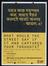 What would the street say if had captured your thoughts? poster from Bromley by Bow Centre