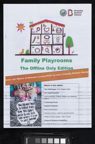 Family Playrooms, The Offline Only Edition activity booklet by Bromley by Bow Centre