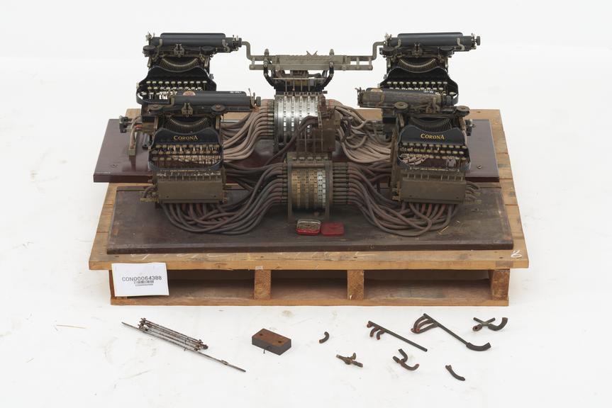 Prototype model of coding and decoding machine