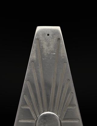 Pewter salt pot made by Helen Jordan