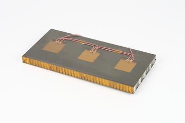 Kapton heaters on honeycomb structure, 1980-86