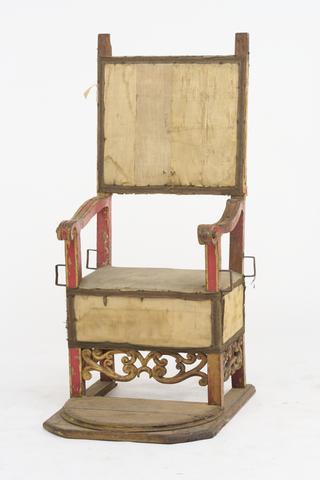 Italian invalid carrying chair, 18th century