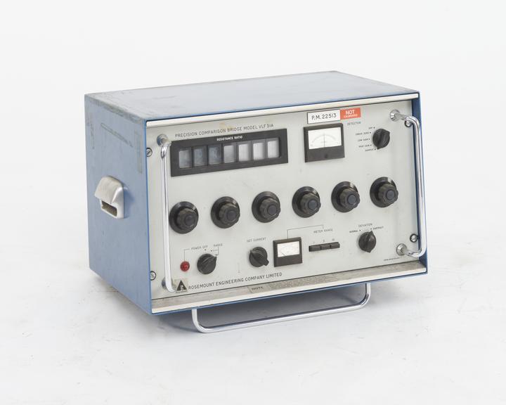 Precision ratio comparison bridge type VLF51A