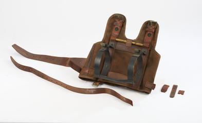 Harness for 'Proto' model self-contained breathing rescue apparatus