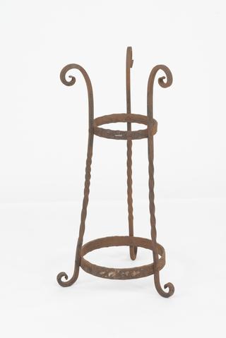 Stand, Iron, Resembles Brazier, English, 1700-1940