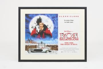 Framed Poster for the film "101 Dalmatians"