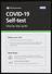 Material from self-test COVID-19 PCR test