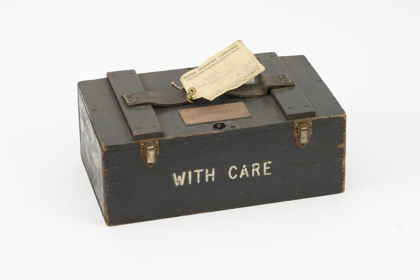 Box to model freight container