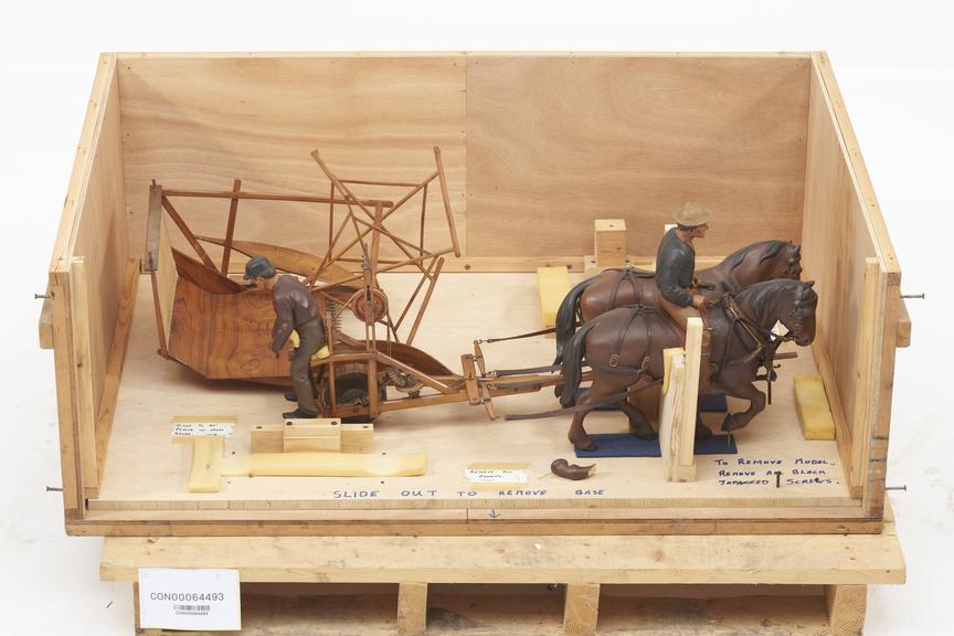 Model (Scale 1:6) of McCormick's reaper of 1847