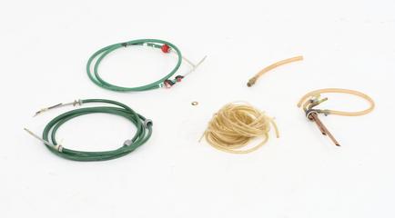 Plastic hose by Armaflex and insulation to cool and insulate solenoid