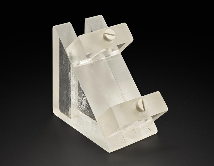 Plastic support from Sonicaid Vasoscan Doppler machine