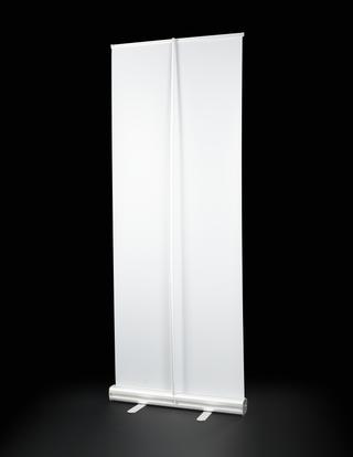 Extendable banner with carrying bag for the Human Challenge Study