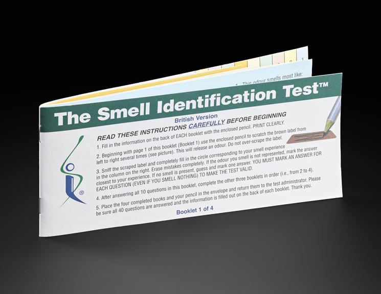 Smell Identification Test booklet | Science Museum Group Collection